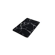 DuraHome Absorbent bathroom mat, Clean&Dry, black marble, 50 × 80 cm - Bath Mat