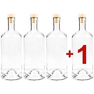 DuraHome Gin bottle 700 ml 3+1 - Liquor Bottle