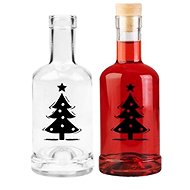 DuraHome Gin bottle 250 ml, black tree - Liquor Bottle