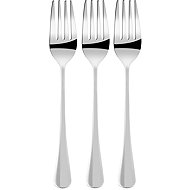 DuraHome PARIS Dinner Fork 3pcs, Silver - Cutlery Set