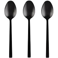 DuraHome Soup spoon PIANO, 3 pcs, glossy, black - Spoon