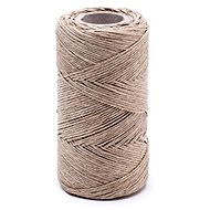 DuraHome linen twine - grey, shiny 100 g / 120 m - Twine