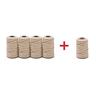 DuraHome Food twine, linen 30 m, 4+1 pcs - Twine