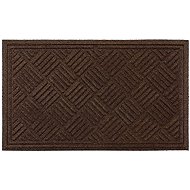 DuraHome Rubber & pp mat, Velvet, 45 × 75 cm, brown - Doormat