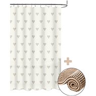 DuraHome PEVA 180 × 200 cm + mat CHENILL 40 × 60 cm - Shower Curtain