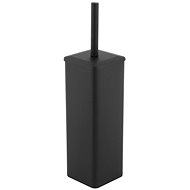 DuraHome Lierne, in stand, black - Toilet Brush
