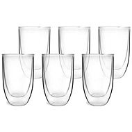 Vialli Design Glass, double-walled, 350 ml, 6 pcs_AMO 5455 - Glass