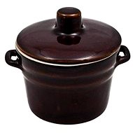 DuraHome Ceramic barrel with lid 0,5 l - Ceramic Sauerkraut Pickling Crock
