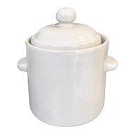 DuraHome Ceramic pot with lid - hermetic 1,8 l - Ceramic Sauerkraut Pickling Crock