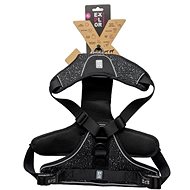 DUVO+ Explorer Ultimate Postroj s reflexní páskou XL 52-66 cm - 71-104 cm černý - Harness