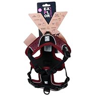 DUVO+ Explorer Ultimate Postroj s reflexní páskou fialový - Harness
