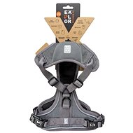DUVO+ Explorer Ultimate Harness with reflective tape grey - Harness