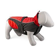 DUVO+ Waterproof vest for dogs red/black - Dog Raincoat