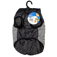 DUVO+ Winter jacket with hood for dogs S 40 cm pepita - Dog Clothes