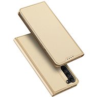Skin Pro book leather case for Samsung Galaxy S23 Plus, gold - Phone Case