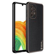 Yolo kožený kryt na Samsung Galaxy A33 5G, černý - Phone Cover