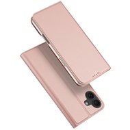 Dux Ducis Skin Pro flip leather case for iPhone 16 Pink - Phone Case
