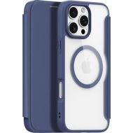 Dux Ducis Skin X Pro Magnetické Flipové kožené pouzdro pro iPhone 16 Pro Max Blue - Phone Case