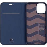 DUX DUCIS Skin Pro flip leather case for iPhone 12 Mini Blue - Phone Case