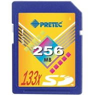 PRETEC Secure Digital 256MB Cheetah 133x - Memory Card