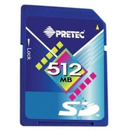 PRETEC Secure Digital 512MB - Memory Card