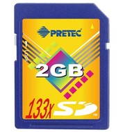 PRETEC Secure Digital 2GB Cheetah 133x - Memory Card