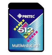 PRETEC MMC MultiMedia Card 512MB - Memory Card