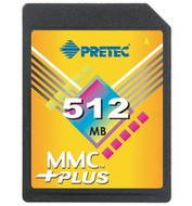 PRETEC MMC MultiMedia Plus Card 512MB 150x - Memory Card