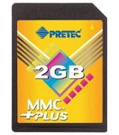 PRETEC MMC MultiMedia Plus Card 2GB 150x - Memory Card