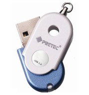 Flashdisk PRETEC iDisk Tiny Luxury - Flash Drive
