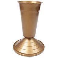 4DAVE náhrobní váza zlatá 25cm - Vase