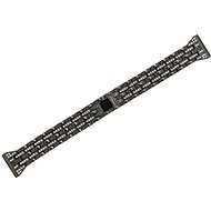 Drakero Kovový řemínek Spark černý 20 mm - Watch Strap