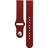 Drakero Silicone Pro 18mm Quick Release Burgundy - Watch Strap