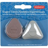 DERWENT Shaped Erasers - pack of 2 - Rubber