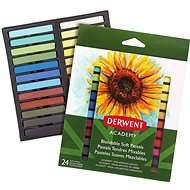 DERWENT Academy Soft Pastels square coloured chalks - pack of 24 - Chalk
