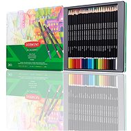 DERWENT Academy Colour Pencil Tin in tin box, round, 24 colours - Coloured Pencils