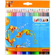 DERWENT Lakeland ColourThin, šestihranné, 24 barev - Pastelky