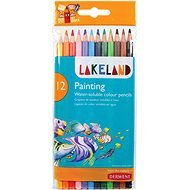 DERWENT Lakeland Painting, šesťhranné, 12 farieb - Pastelky
