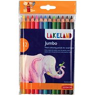 DERWENT Lakeland Jumbo Colouring, hexagonal, 12 colours - Coloured Pencils