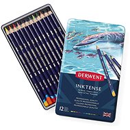 DERWENT Proffesional Inktense in tin box, 12 colours - Coloured Pencils