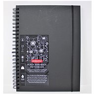 DERWENT Black Book A4 / 40 sheets / 200g/m2 - Sketchbook