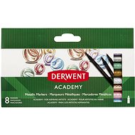 DERWENT Academy Markers Metallic 8 barev - Fixy