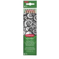 DERWENT Academy Sketching Pencils hexagonal - set of 6 hardnesses - Pencil