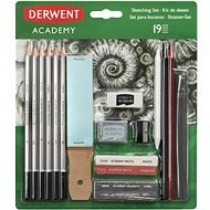 DERWENT Academy Sketching Set - set of 12 - Pencil