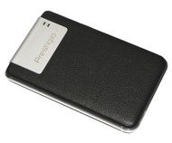 PRESTIGIO 40GB Data Safe II. černá kůže (black leather), 2.5" externí HDD, USB2.0 - Externí disk