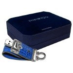 Flashdisk PRESTIGIO Leather Luxury - Flash Drive
