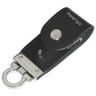 PRESTIGIO Leather Luxury 4GB černý - Flash Drive