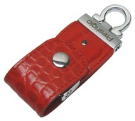PRESTIGIO Leather Luxury "Limited Edition" 4GB červený - Flash Drive