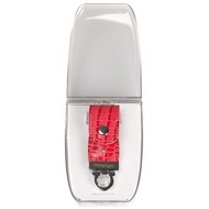PRESTIGIO Leather 4GB růžový - Flash Drive