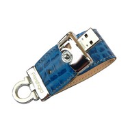 PRESTIGIO FlashDrive Leather Luxury "Limited Edition" 16GB USB2.0 - blue leather - Flash Drive